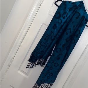 Leopard print scarf